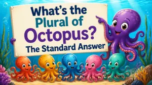 whats the plural of octopus 2