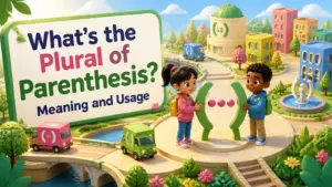 whats the plural of parenthesis 2