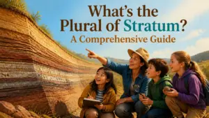 whats the plural of stratum