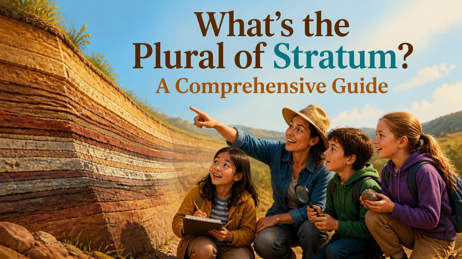 whats the plural of stratum