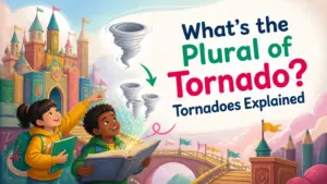 whats the plural of tornado