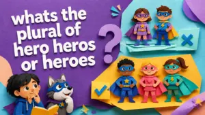 whats the plural of hero heros or heroes