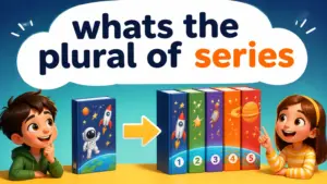 whats the plural of series