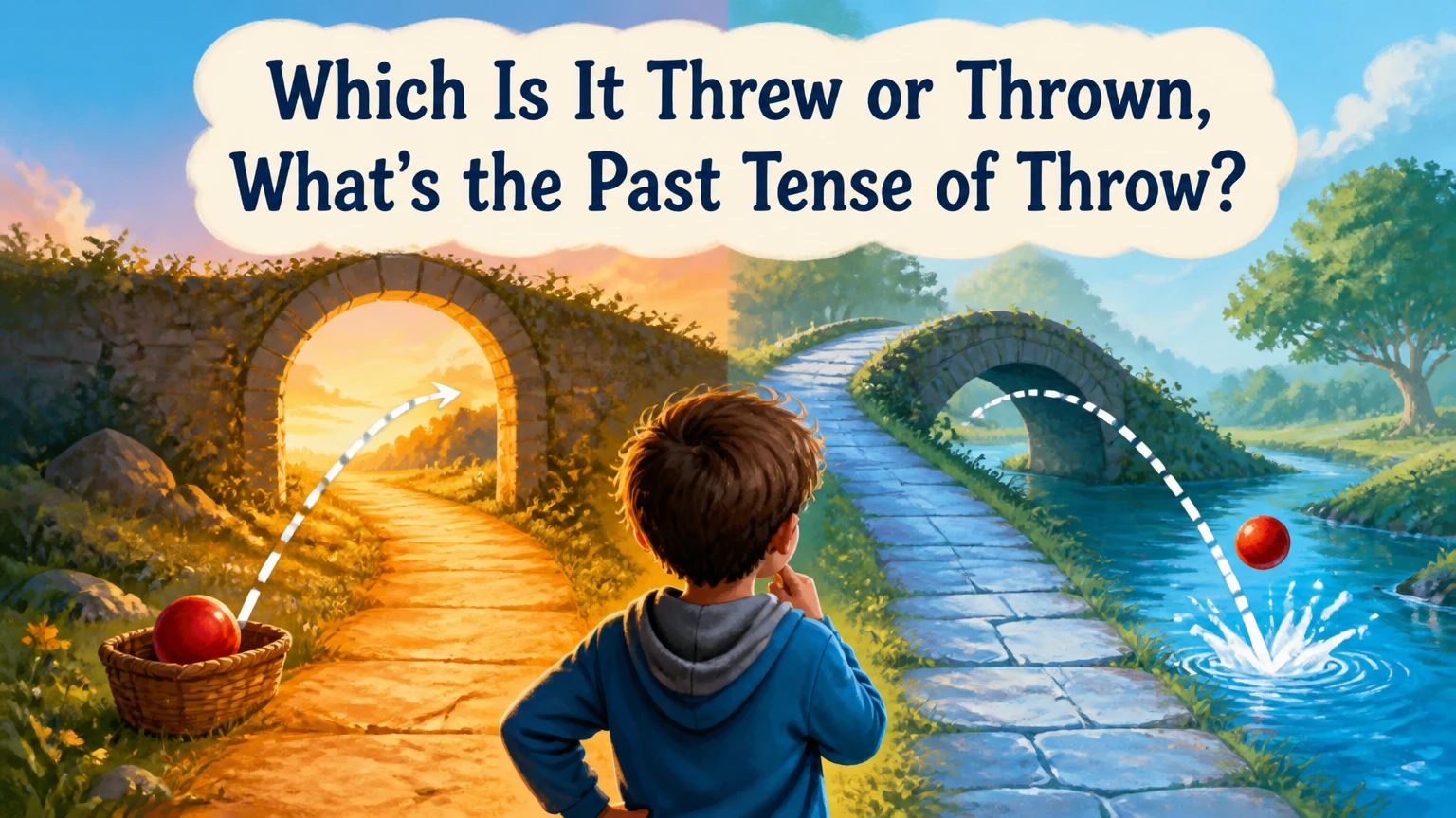 which is it threw or thrown whats the past tense of throw 2