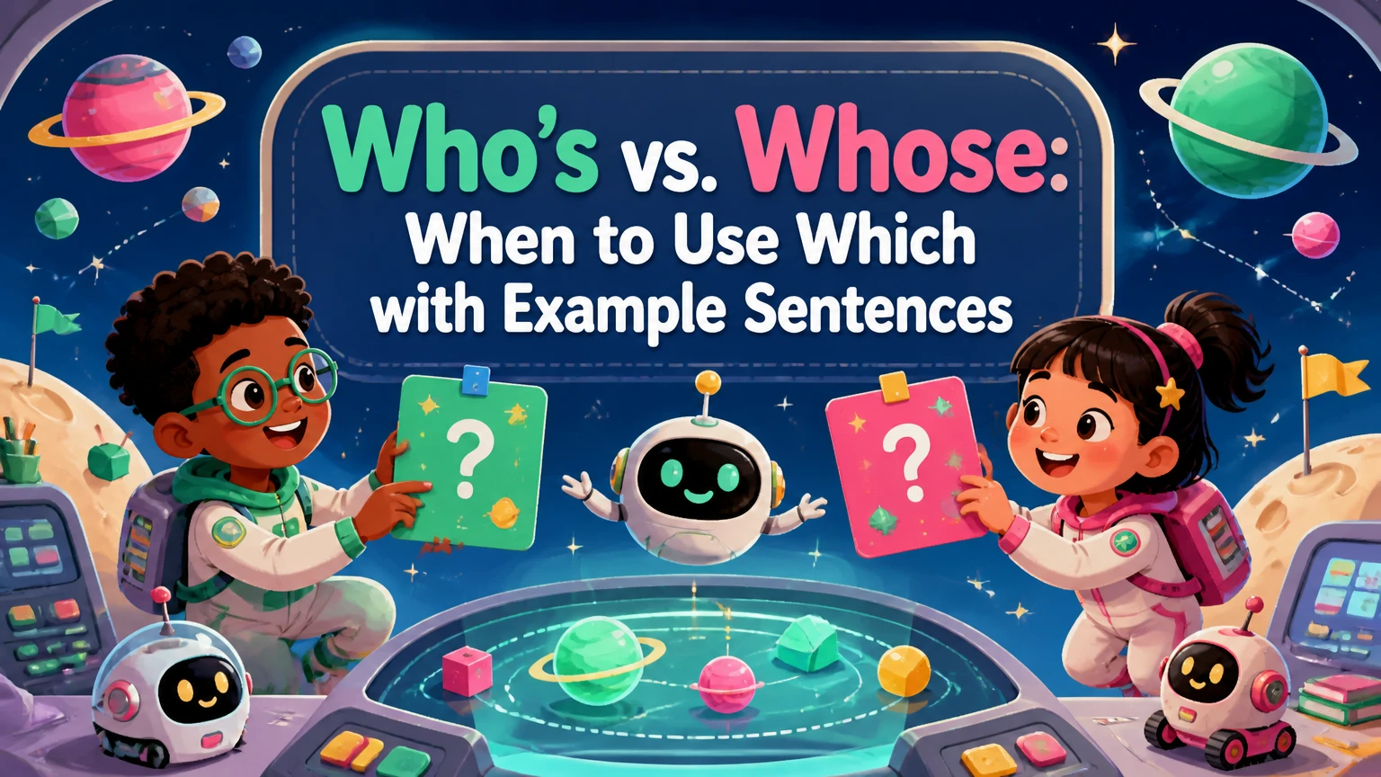 whos vs whose when to use which with example sentences