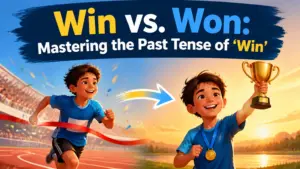 whats the past tense of win win vs won