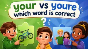 your vs youre which word is correct