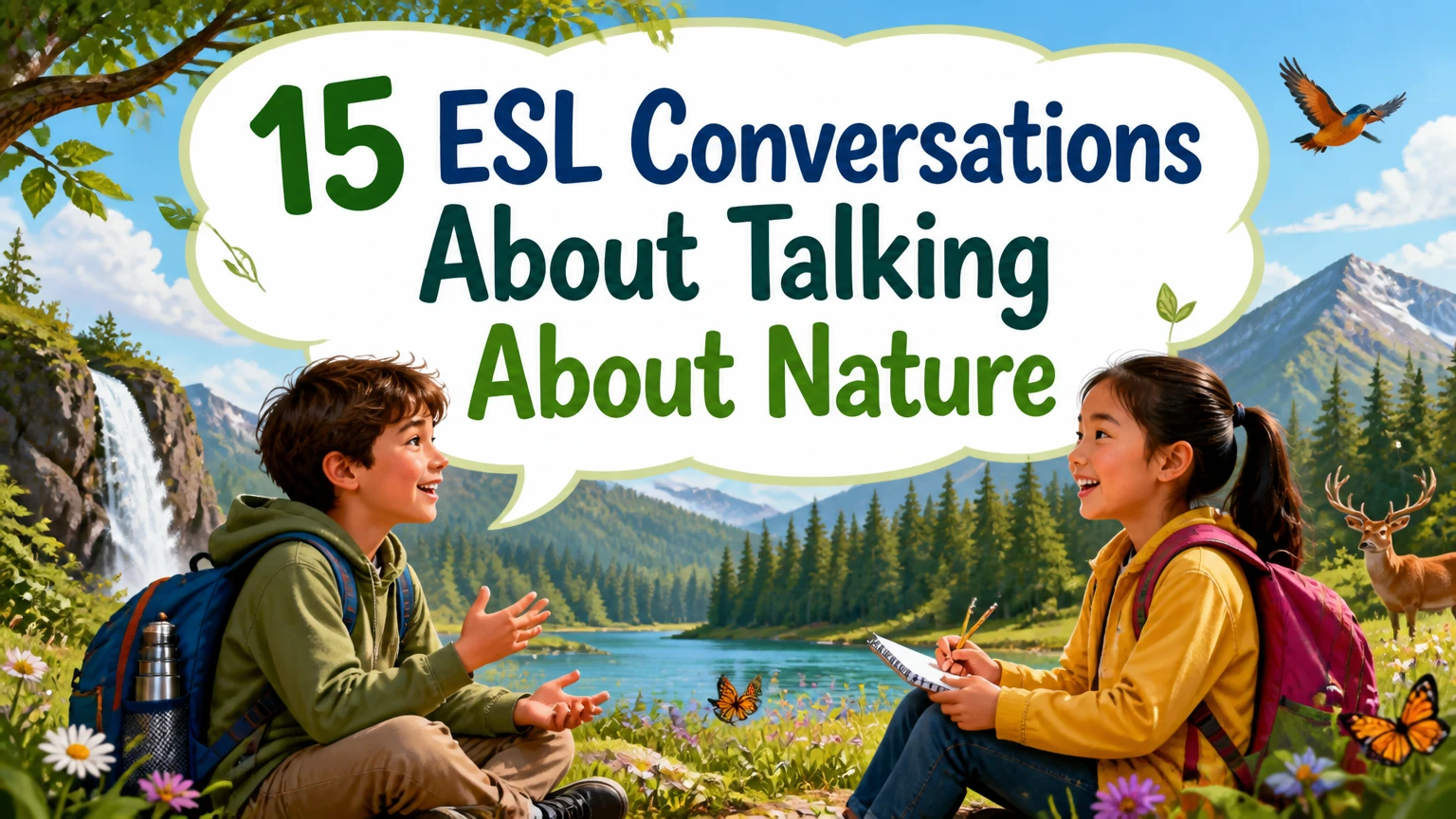 15 esl conversations about talking about nature 2
