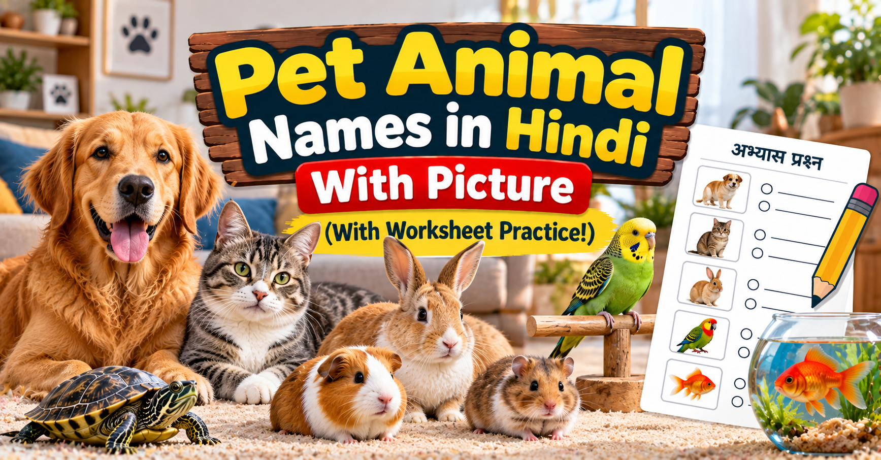Pet Animal Names in Hindi