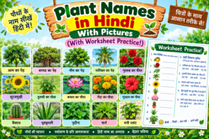 Plant names in Hindi