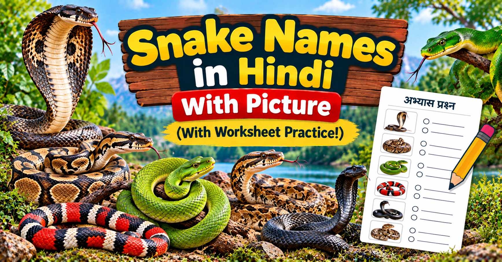 Snake Names in Hindi