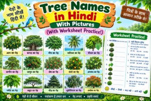 Tree names in Hindi