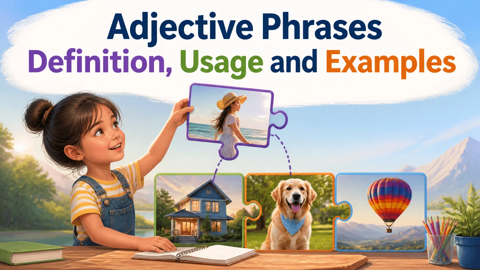 adjective phrases definition usage and examples 2