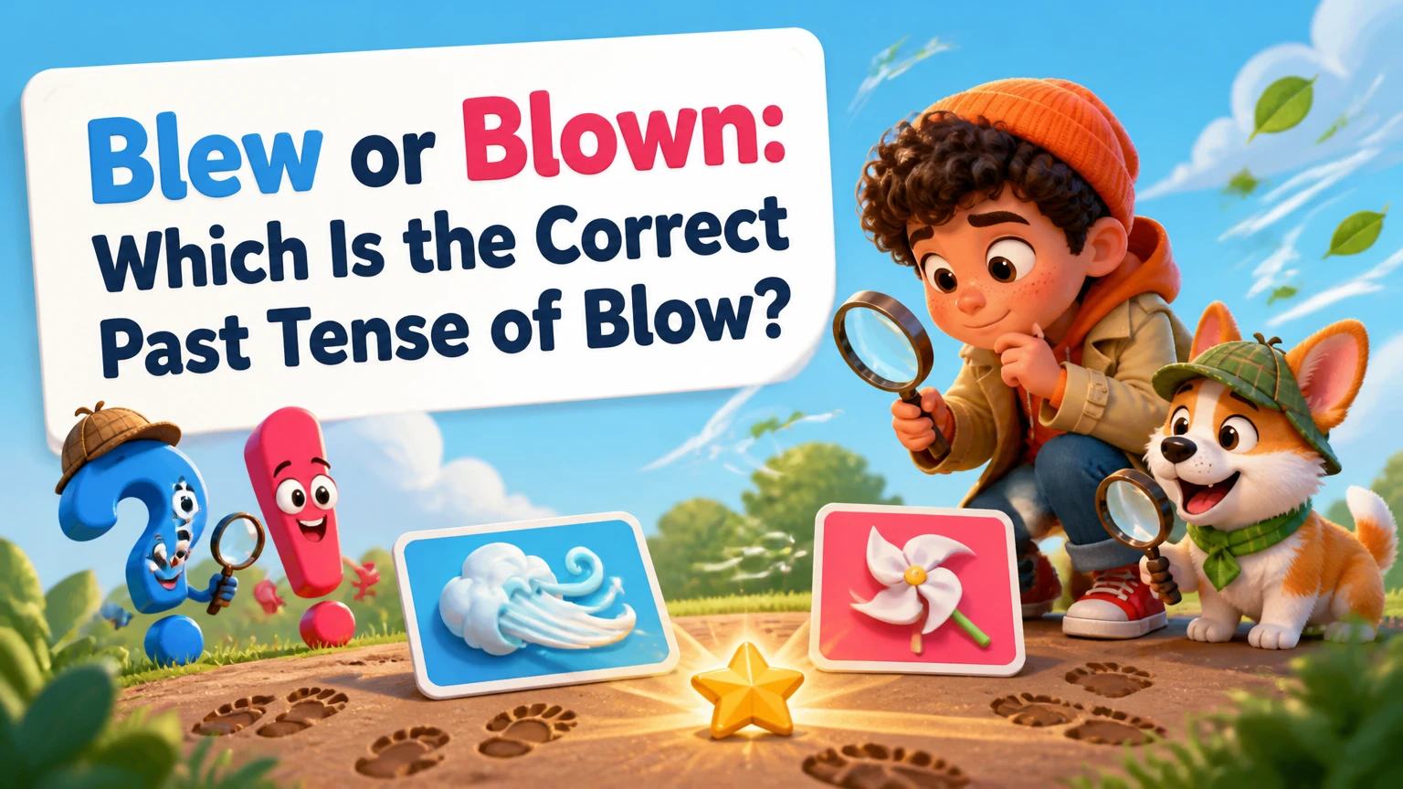 blew or blown which is the correct past tense of blow 2