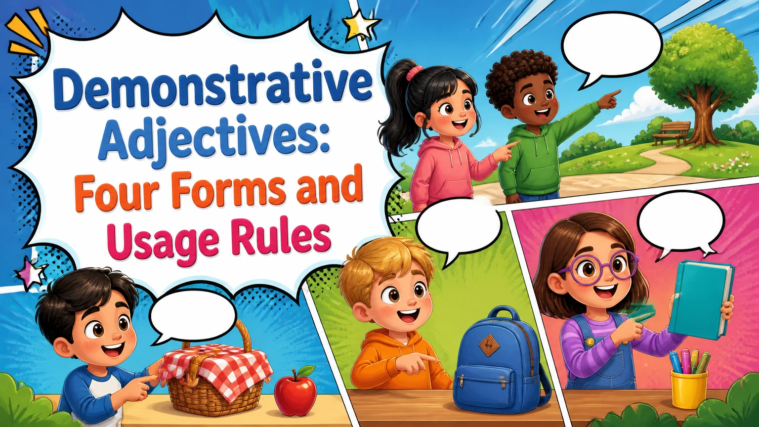 demonstrative adjectives 2