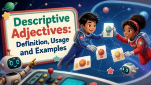 descriptive adjectives definition usage and examples