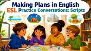 making plans in english esl practice conversations 2
