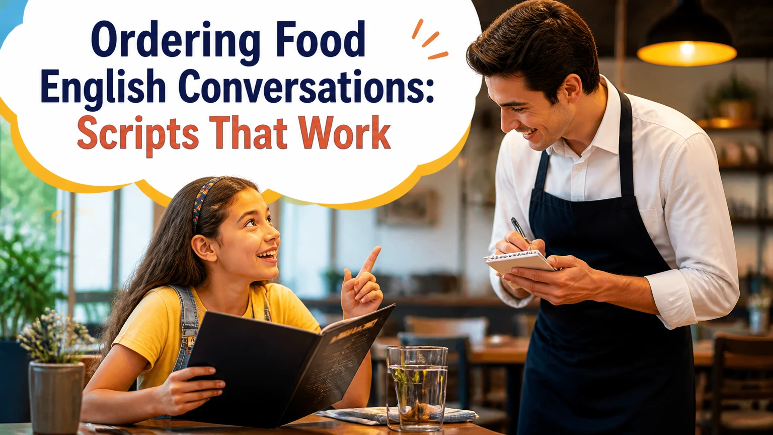 ordering food english conversations 2