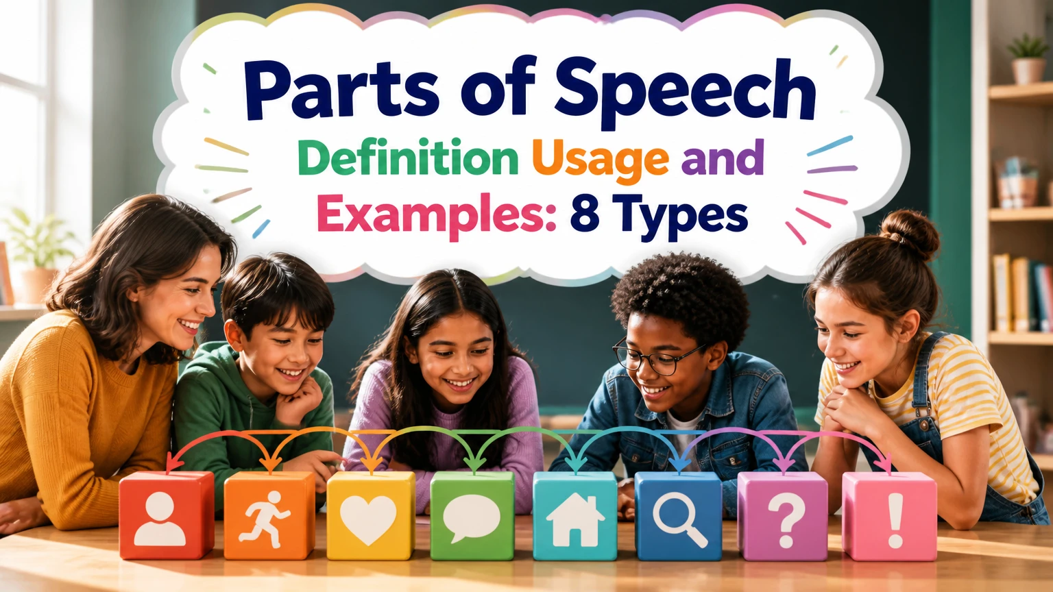 parts of speech definition usage and examples 2