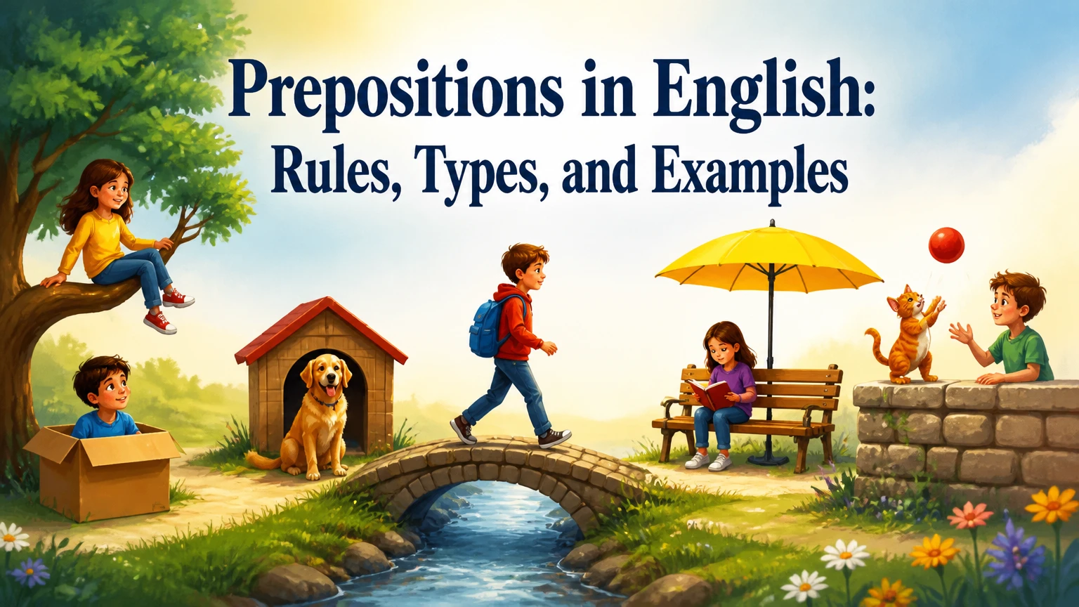 prepositions in english 2