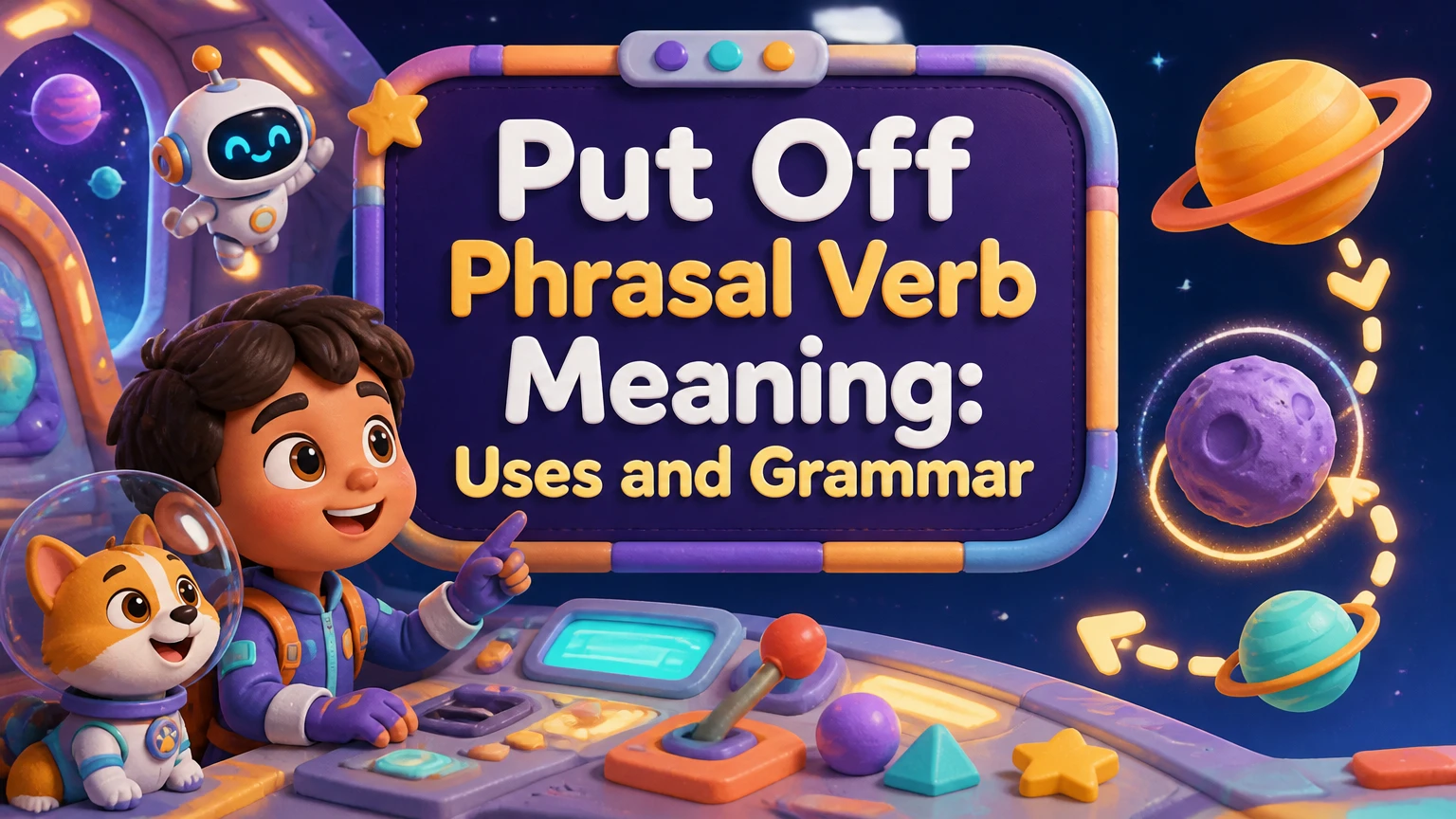 put off phrasal verb meaning 2