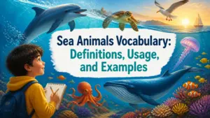 sea animals vocabulary definition usage and examples 2