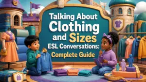 talking about clothing and sizes esl conversations 2