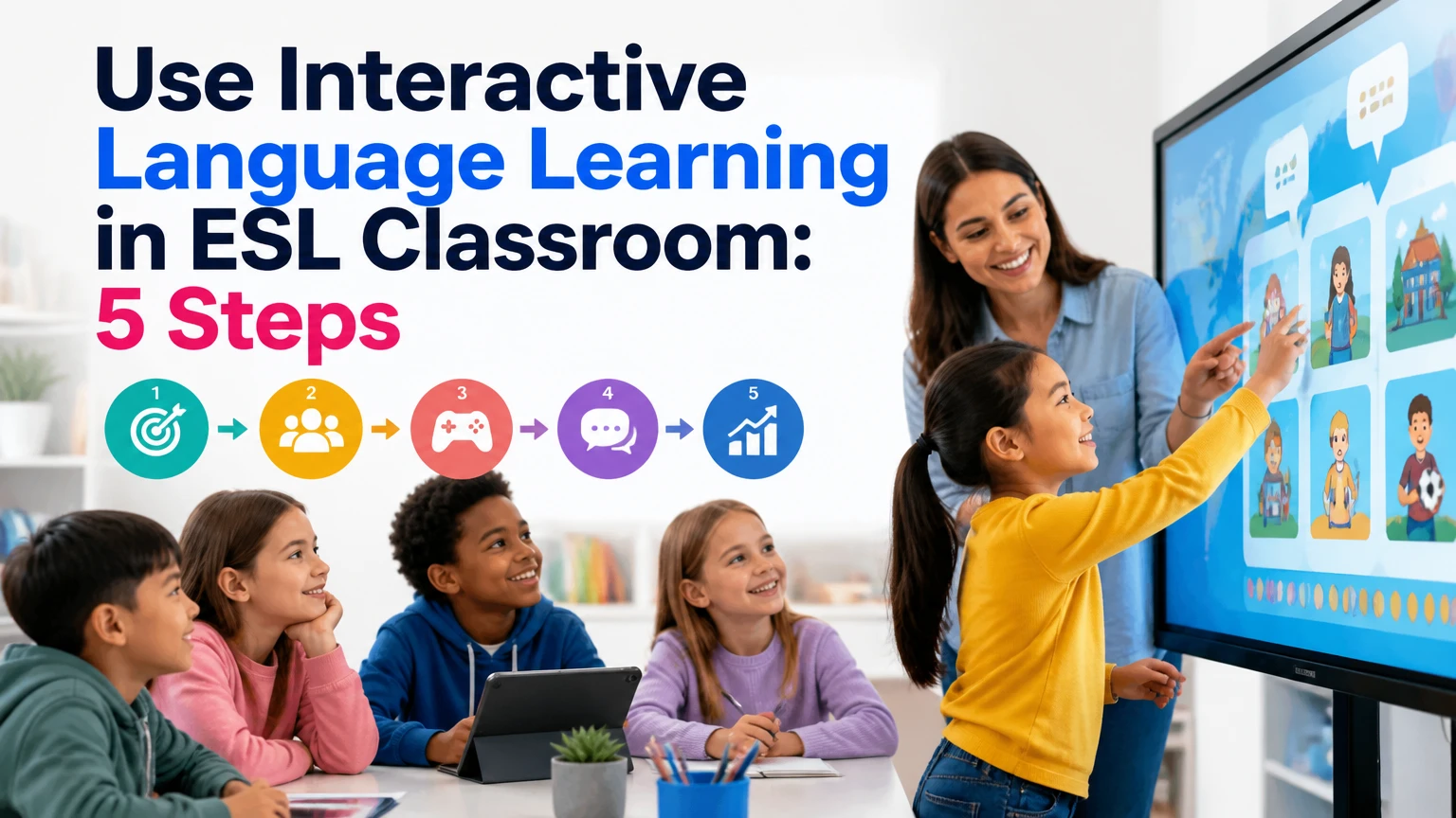 use interactive language learning in esl classroom 2