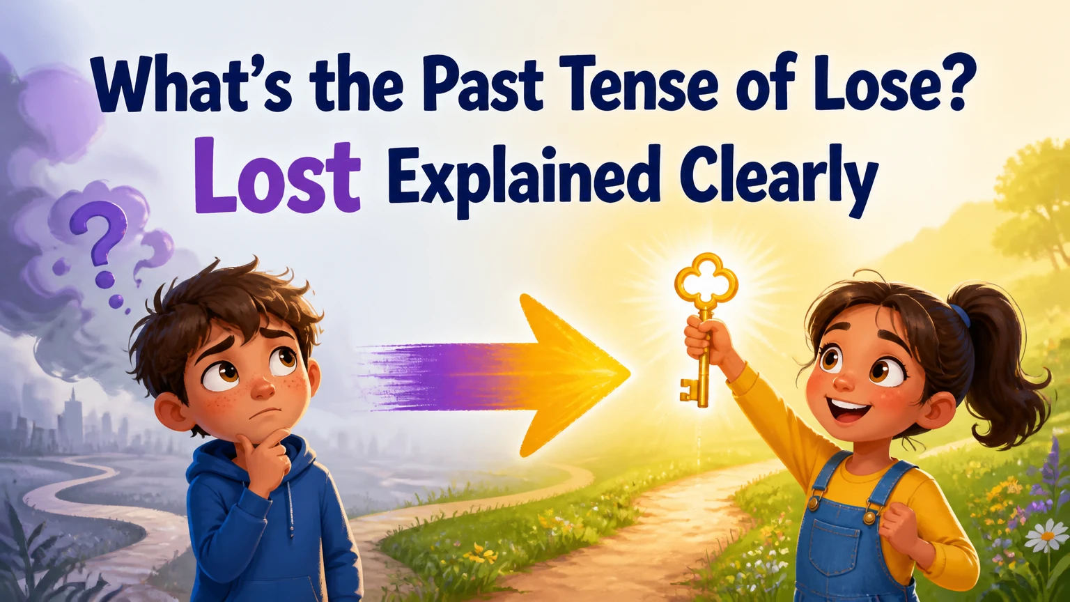 whats the past tense of lose 2