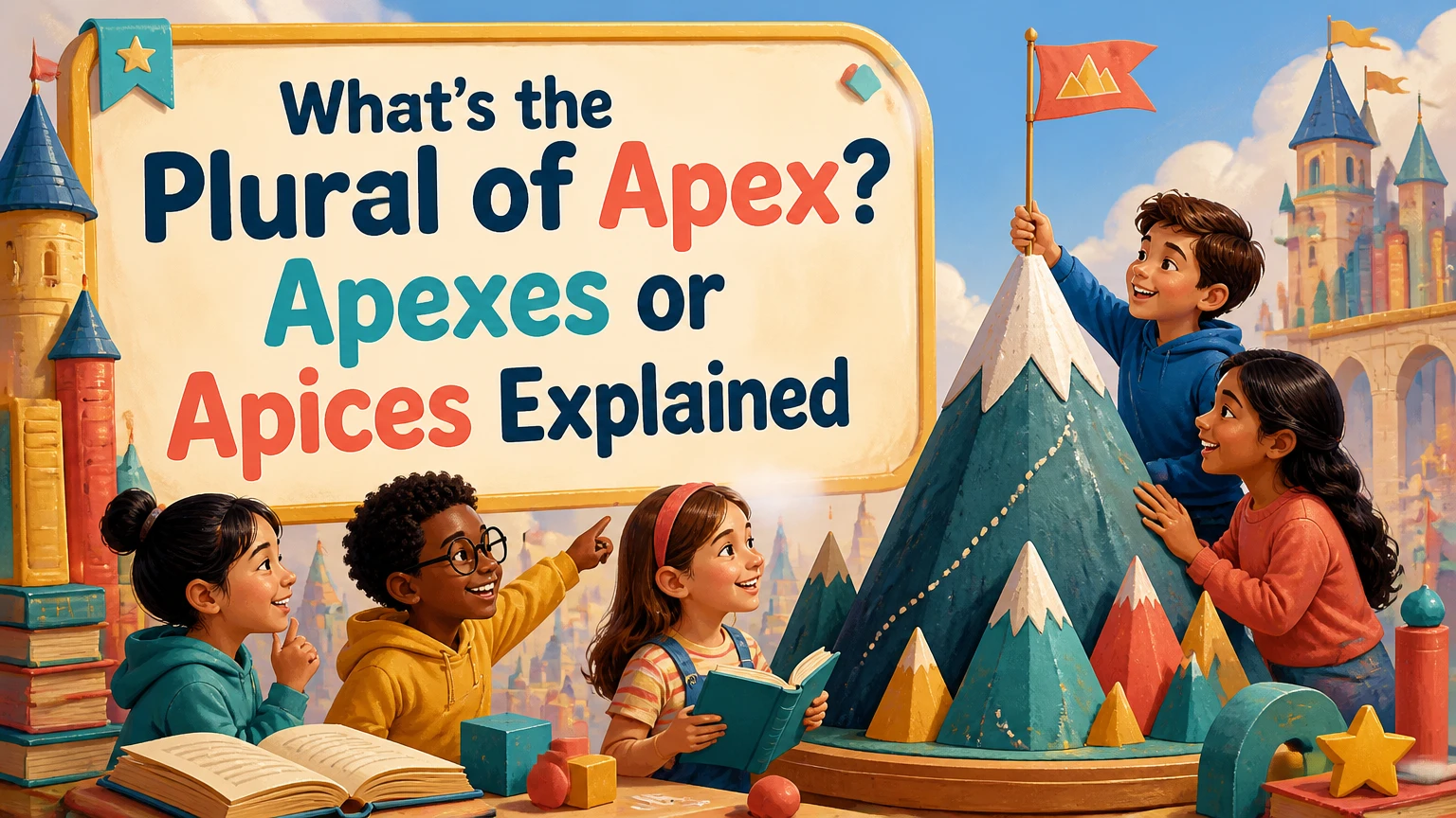 whats the plural of apex 2