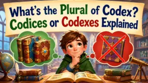 whats the plural of codex 2