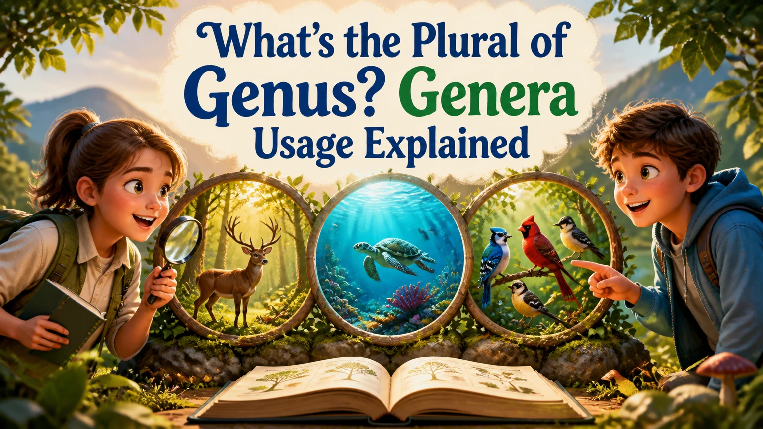 whats the plural of genus 2