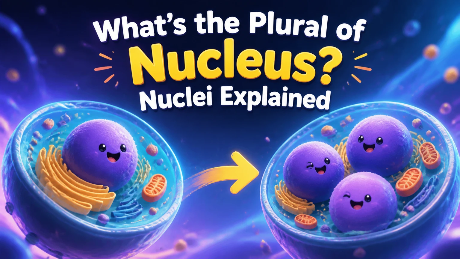 whats the plural of nucleus 2