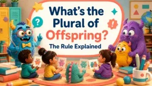 whats the plural of offspring 2