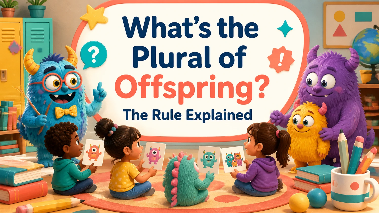 whats the plural of offspring 2