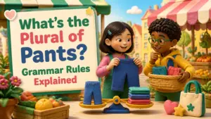 whats the plural of pants 2