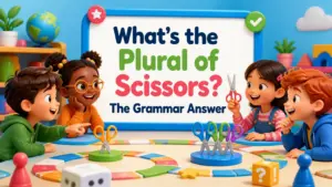 whats the plural of scissors 2