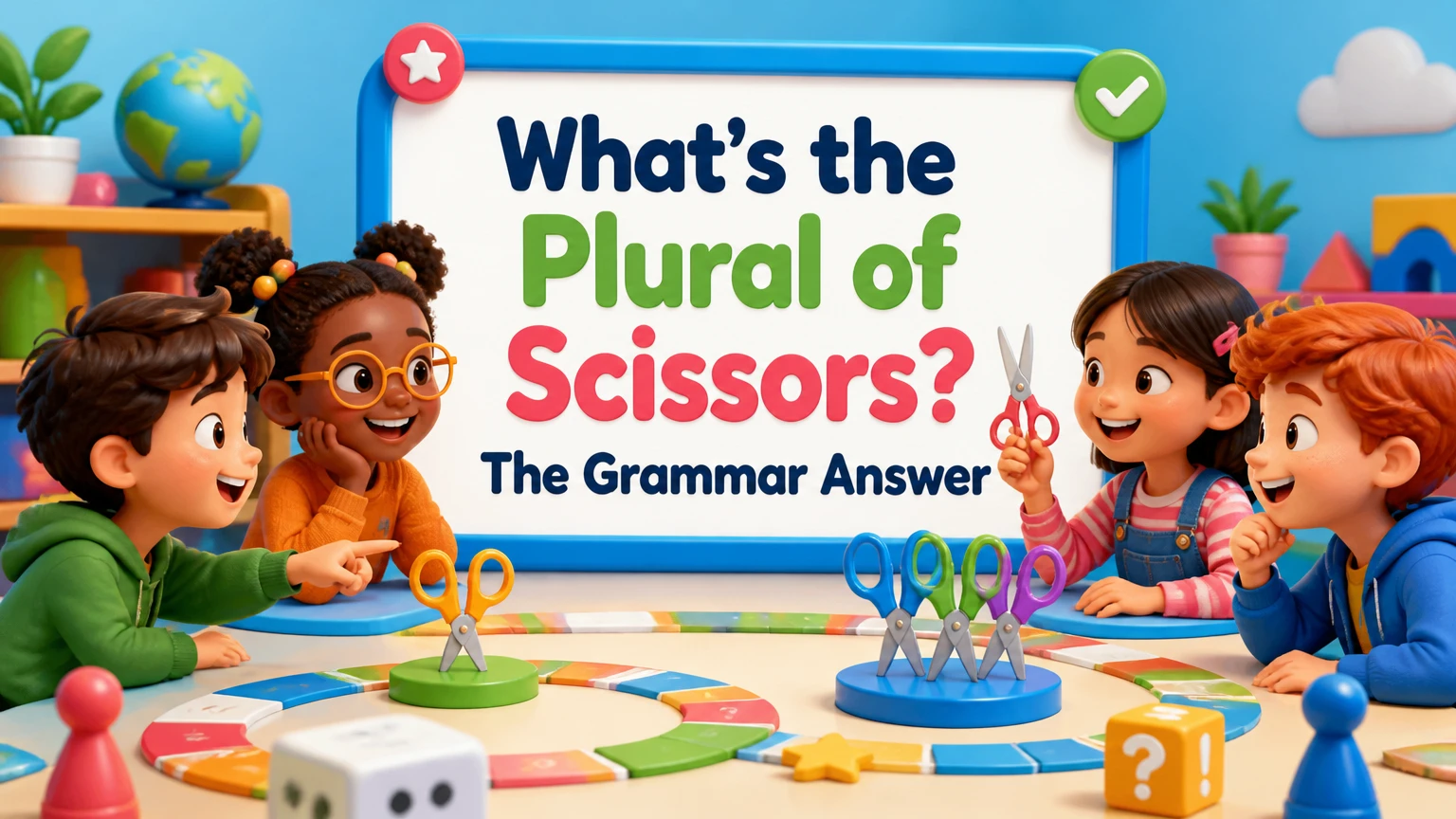 whats the plural of scissors 2