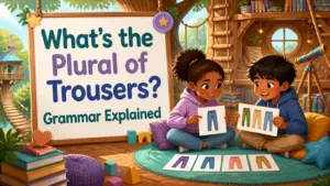 whats the plural of trousers 2