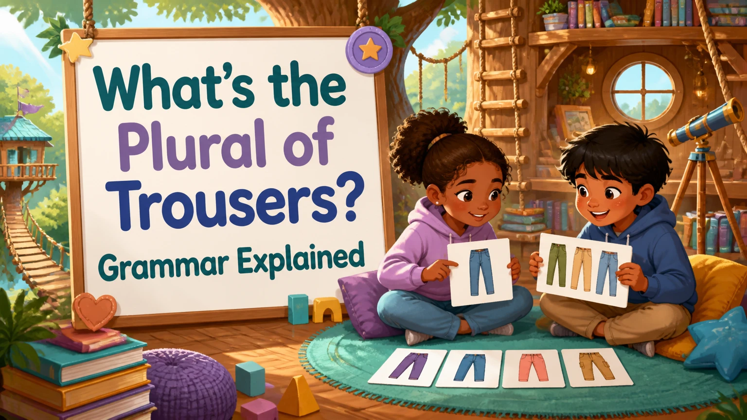 whats the plural of trousers 2