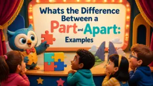 whats the difference between a part and apart explanation examples 2