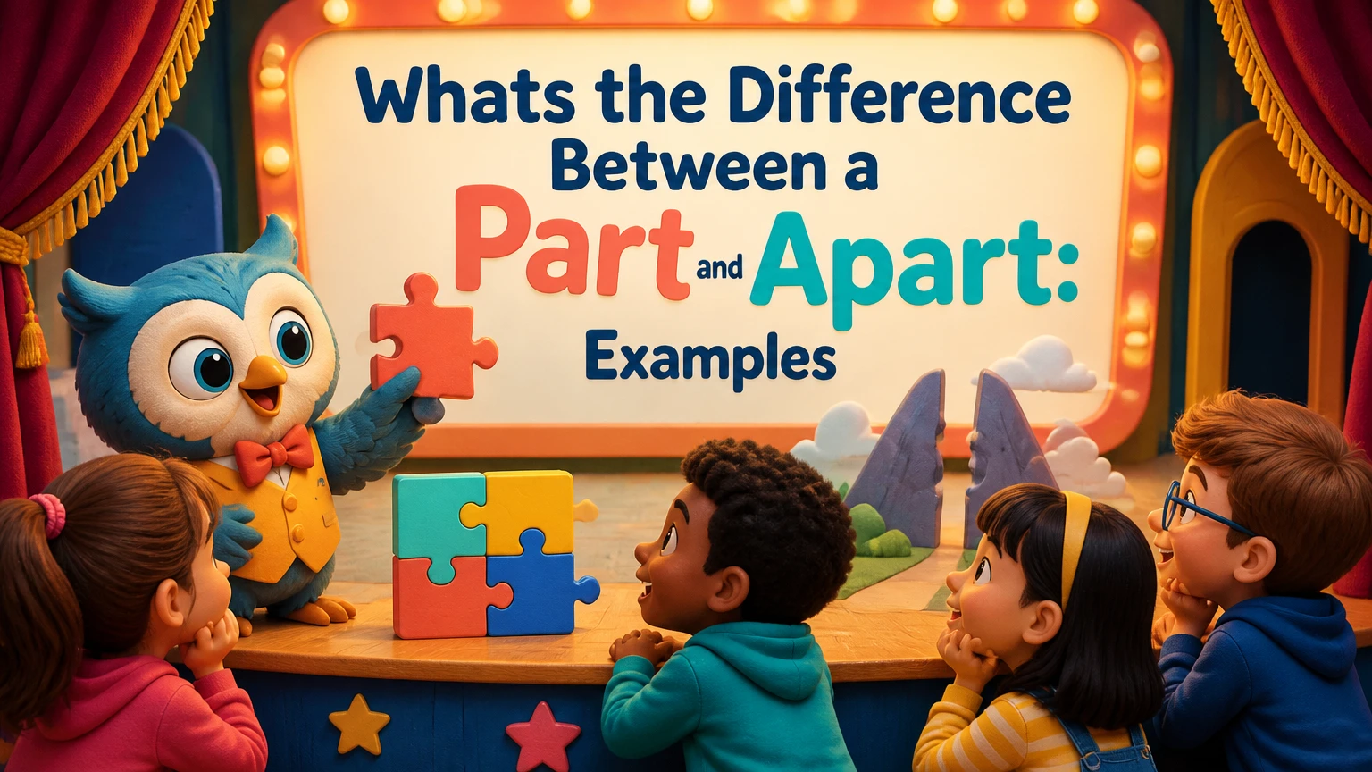 whats the difference between a part and apart explanation examples 2