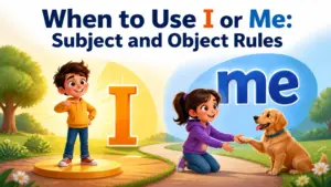 when to use i or me 2