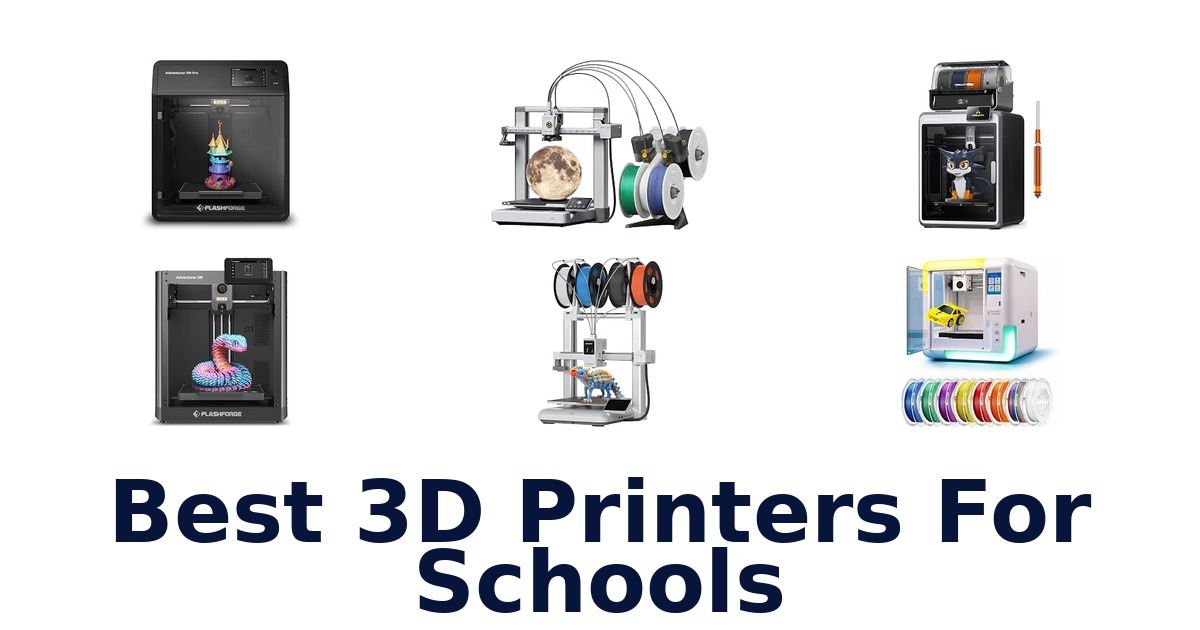 Best 3D Printers For Schools