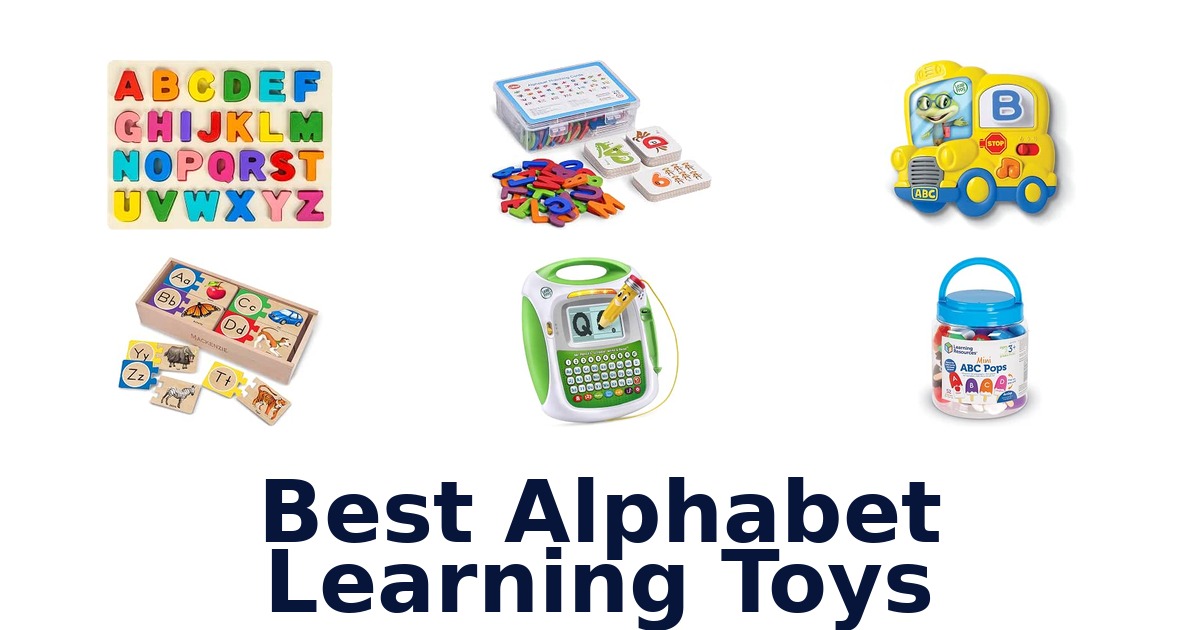 Best Alphabet Learning Toys