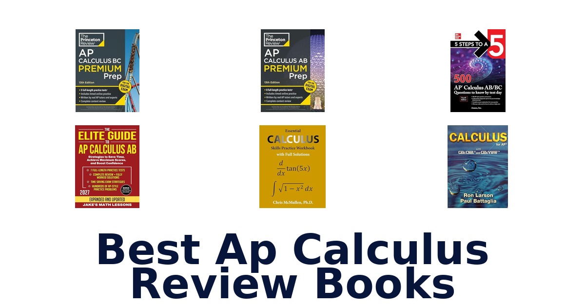 Best Ap Calculus Review Books