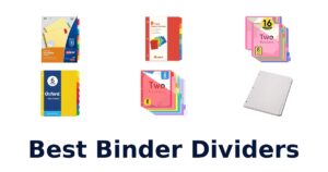 Best Binder Dividers
