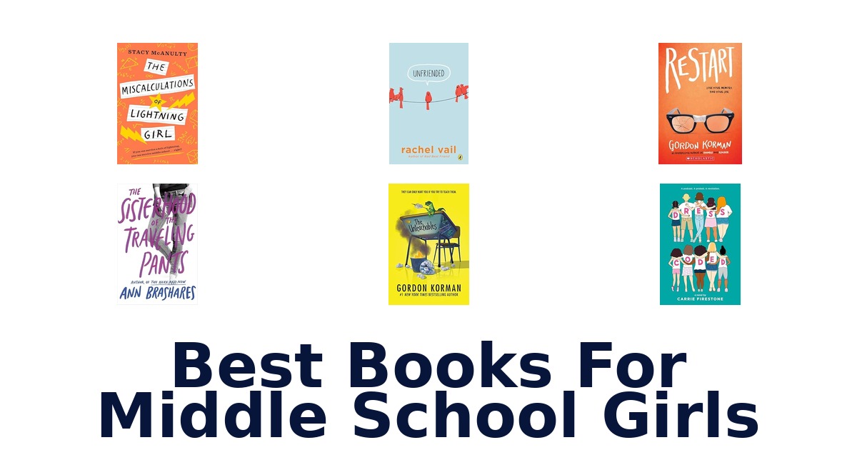 Best Books For Middle School Girls