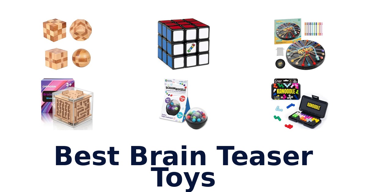 Best Brain Teaser Toys