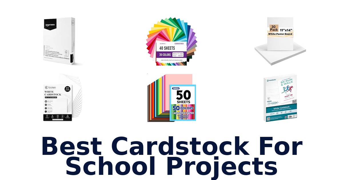 Best Cardstock For School Projects